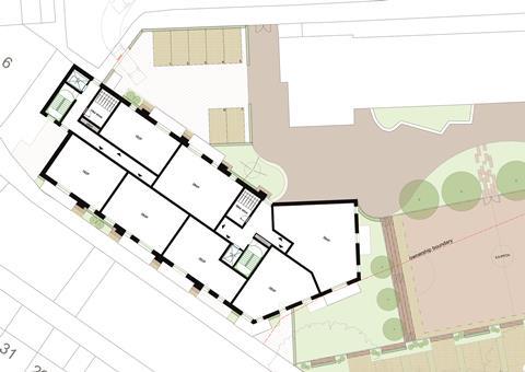 St John Hoxton_Development-Proposals-2nd floor plan_Matthew Lloyd Architects