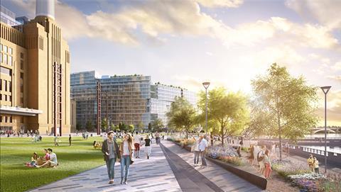 Battersea Power Station - new public park by LDA Design 