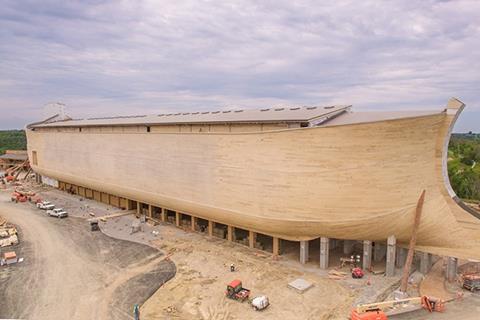The Ark Encounter theme park in Williamstown, Kentucky, features Accoya cladding