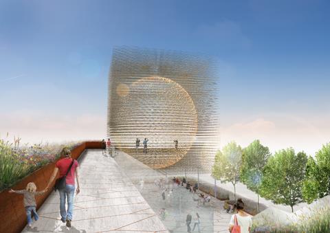 UK Milan Expo Pavilion - Wolfgang Buttress