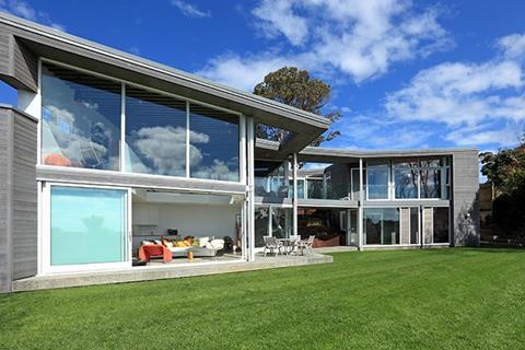 Accoya window frames were specified on this house in Bleakhouse Road, Auckland