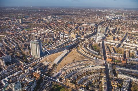 ECDC Aerial Site with boundary