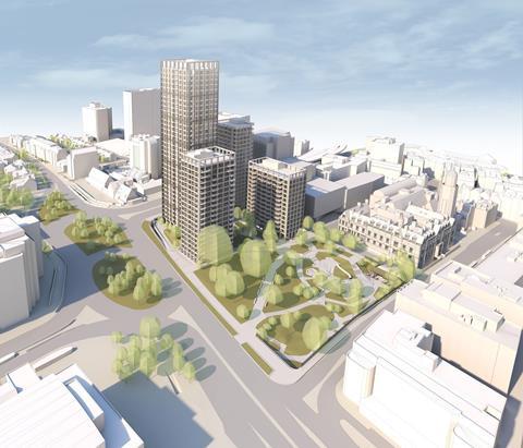 AHMM Croydon scheme for HUB