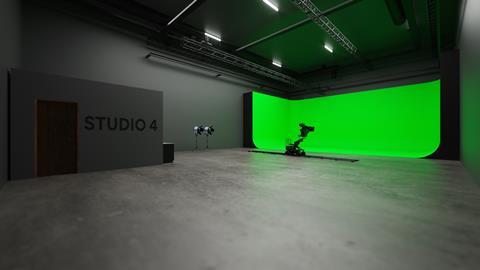 Render of Studio 4 at RD Studios, opening April 2022. Courtesy RD