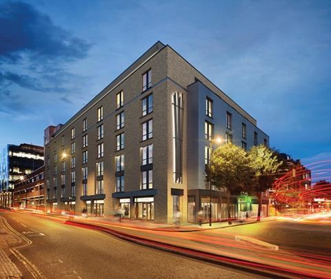 Premier Inn in King’s Cross, London, designed by Axiom Architects
