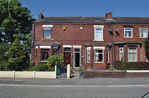 Terrace houses in Wigan