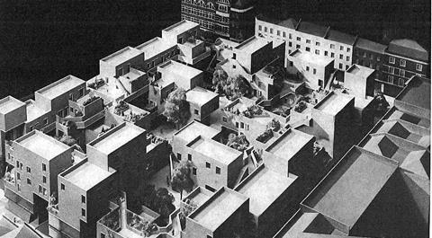 Model of Parliament Square 1977