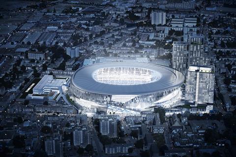 Populous' Tottenham Hotspur stadium