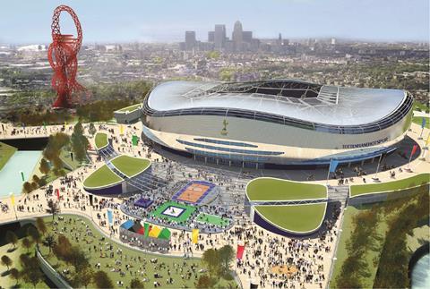KSS' design for Tottenham Hotspur's Olympic site stadium