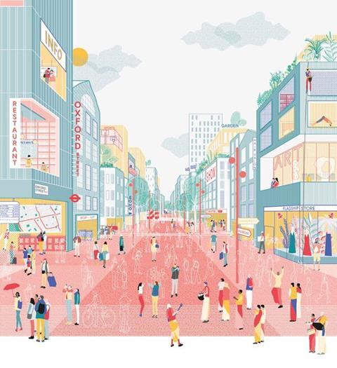 Oxford Street's 2022 transformation unveiled