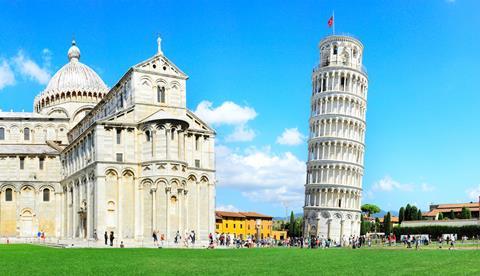 Leaning tower of Pisa