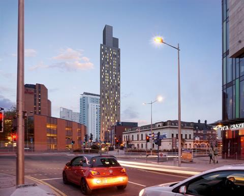 Student tower in Cardiff Watkin Jones