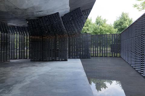 Serpentine Pavilion 2018 by Frida Escobedo