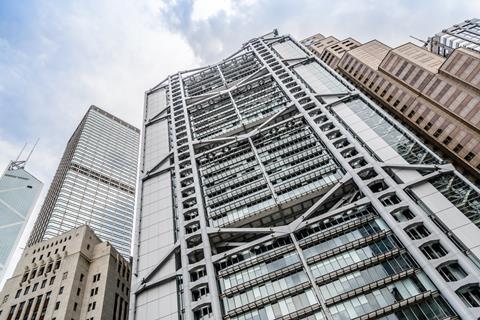 HSBC headquarters in Hong Kong