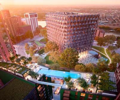 Arup Associates swimming pool