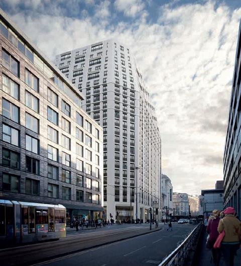 FCB Studios' proposals for High Street, Manchester, drawn up for developer CEG