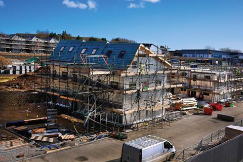 Housebuilding © alamy m7570 e