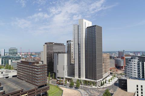 Exchange-Square-2-CGI-View-from-Moor-St-Queensway---Aerial-Day-CMYK-CREDIT-NIKAL