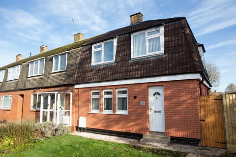 Post war Bromford home
