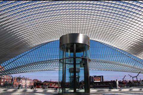 Liege-Guillmins Station, Belgium