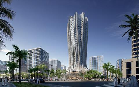 Zaha Hadid - Lusail hotel in Qatar