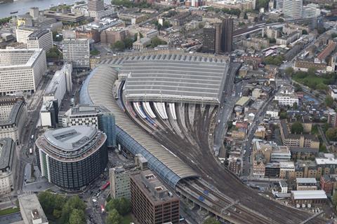 London Waterloo train station