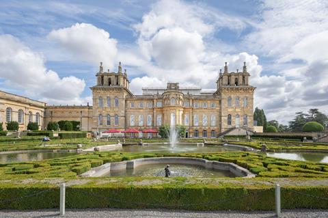 Blenheim west front