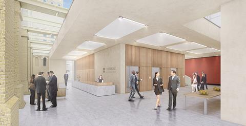 Cambridge Judge Business School foyer