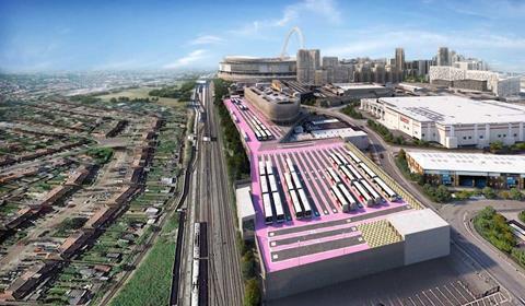 Pink Car Park Wembley