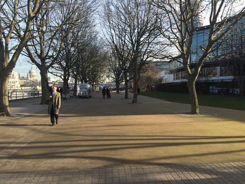 Garden Bridge South Bank