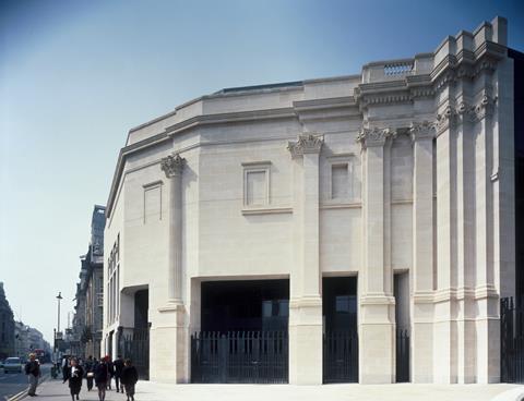 Exterior of the Sainsbury Wing of the National Gallery
