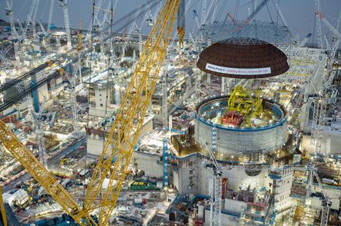 Hinkley Point dome lift