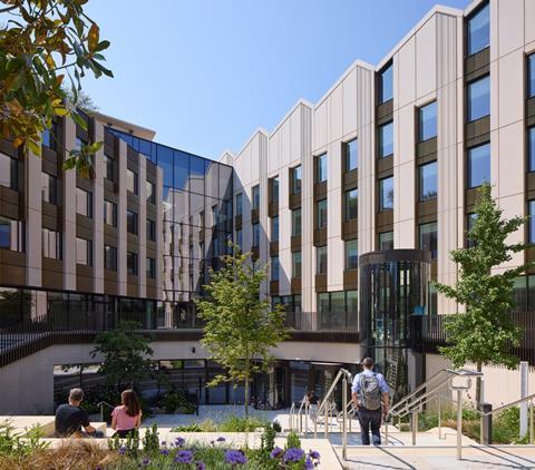 Life and Mind Building exterior scoop