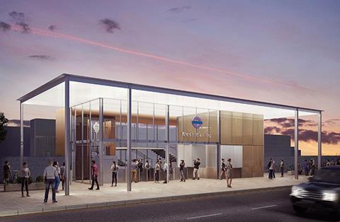 The design of the proposed West Ealing station has come in for heavy criticism