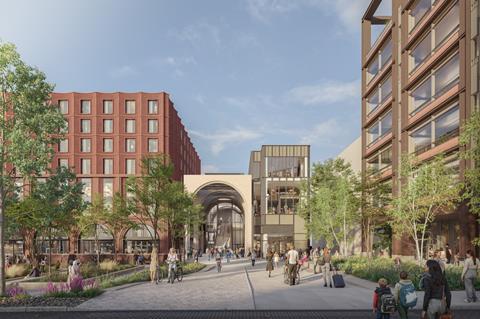 York Central Coal Drops station approach