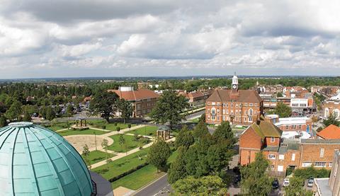 Letchworth Garden City was founded in the early 1900s according to the principles of the social reformer Sir Ebenezer Howard