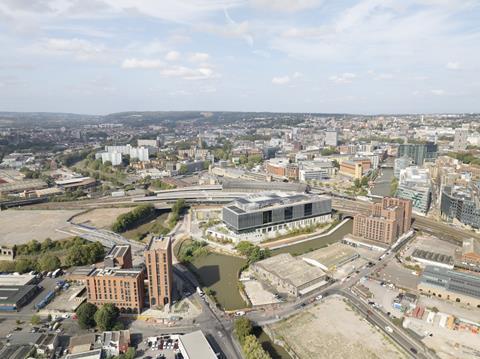 Temple Quarter aerial
