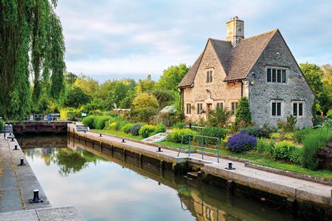 Iffley lock oxford © alamy fbyjt8web