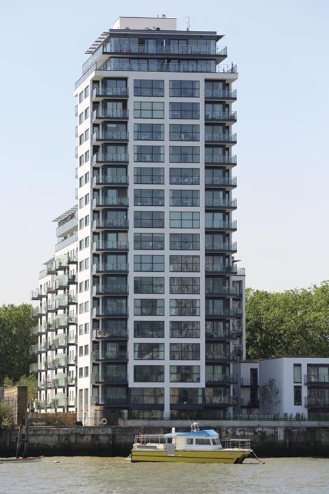 The Paynes&Borthwick mixed-use development in south-east London uses Reynaers’ CS 77 windows. The system’s fibreglass reinforced polyamide strips ensure optimum insulation levels are maintained