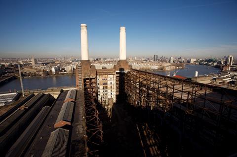 Battersea Power Station chimneys