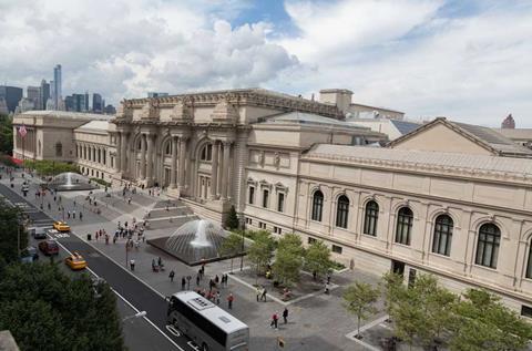The Metropolitan Museum of Art on Fifth Avenue, New York