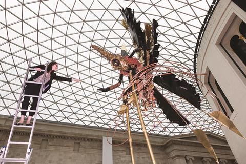 Zak Ové sculpture British Museum