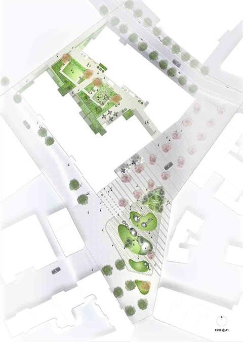 BD exclusive: Mount Pleasant landscape plan, drawn up by Alexandra Steed of Urban