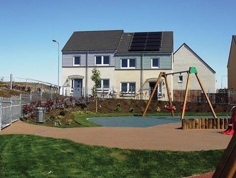 These three-bed Beattie Passivhaus in Dunfirmline are a kit of parts