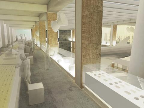 Wilkinson Eyre: Science Museum medicine galleries Zone 5 North: concept render