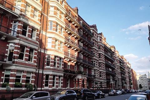 London mansion blocks
