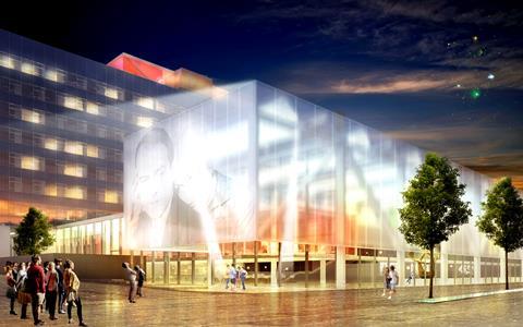 Levitt Bernstein's Granada Studios plan for the Manchester Grande