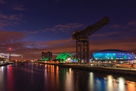 The Clyde Auditorium and the SSE Hydro by Foster + Partners were both parts of earlier efforts elsewhere in the city to regenerate the Clyde