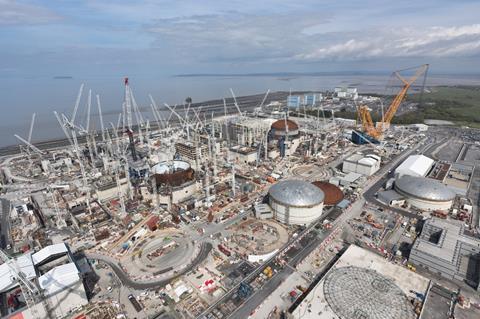 Hinkley aerial shot