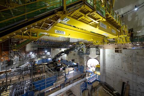 Hinkley reactor one interior